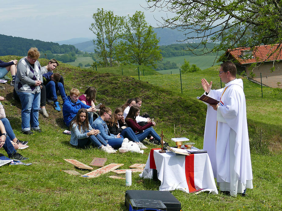 72 Stunden Aktion – auf dem Hasunger Berg (Foto: Karl-Franz Thiede)